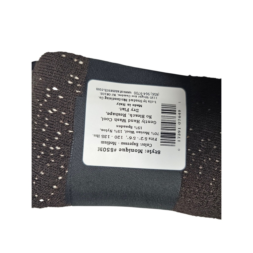 B.ella Italy Luxery Tights Merino Wool Brown - Picture 3 of 3